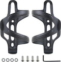 ROADNADO Carbon Fiber Bike Water Bottle Cages Ultralight Drink Holder Left Opening/Right Opening Bicycle Bottle Cupholder for MTB Road Bike Cycling Mountain Bikes (1PCS / 2PCS)