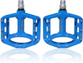 UPANBIKE Magnesium Alloy Bike Pedals 9/16'' Spindle Bearing High-Strength Non-Slip Large Flat Platform for Mountain Bike Road Bicycle