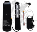 36V 10Ah Lithium Up to 374.4Wh Capacity - 30A BMS, 1500+ Cycles, XT60 Discharge Plug, Charger, 5 PIN Base - Ideal for Electric Pedal-Assist Rides