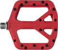 FIFTY-FIFTY Mountain Bike Pedals, Non-Slip MTB Nylon Composite, 9/16" Bicycle Pedals, Lightweight and Wide Flat Platform