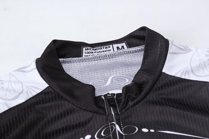 Weimostar Men's Cycling Jersey Men Mountain Bike Jerseys Short Sleeve Tops S-5XL