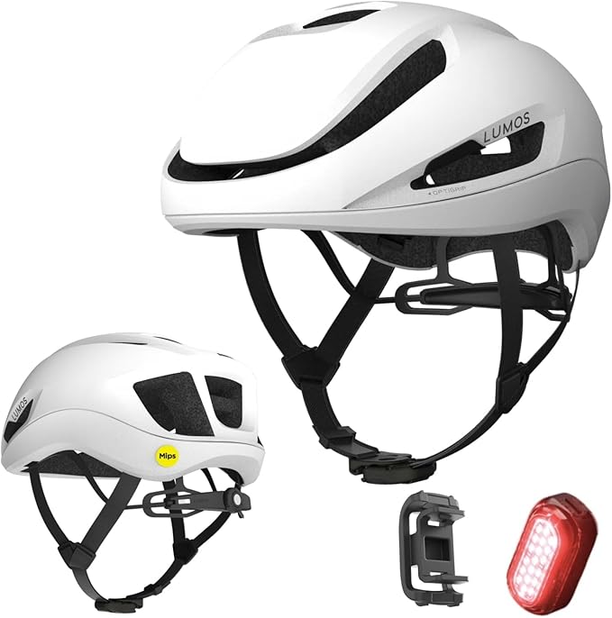 Aero GT Road Bike Helmet with Light | MIPS Lightweight Ventilation | Bicycle Helmets Commuter Cycling for Adults: Men, Women