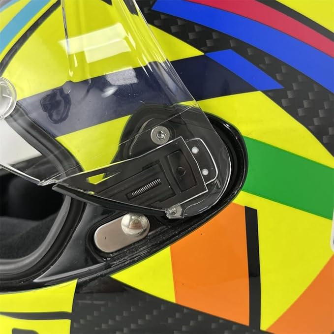 Pista GP RR Motorcycle Helmet Accessories for AGV Pista GP R, Corsa-R, Race 3, Helmet Shield Visor Replacement Parts (Visor Mechanism)