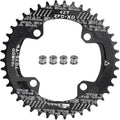 FOMTOR 104 BCD Chainring (30-52T) 7-12 Speed Compatible CNC 7075 Aluminum Narrow Wide Tooth Round Oval Chainrings for MTB/Road Bike Ebike Chainwheel Black/Red