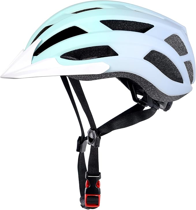 Bike Helmet for Adults Women Men Youth Kids, Lightweight Mountain Road Bicycle Cycling Helmets with Adjustable Dial & Removable Visor