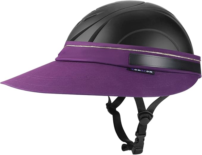Tontron Horsriding Helmet Visor |Helmet Sunshade with Removable Neck Flap