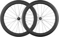 GODLIKE 700C Carbon Fiber Road Bike Wheelset 60mm Depth 20mm Width Rim Clincher Tubeless Ready Disc Brake Carbon Fiber Road Bike