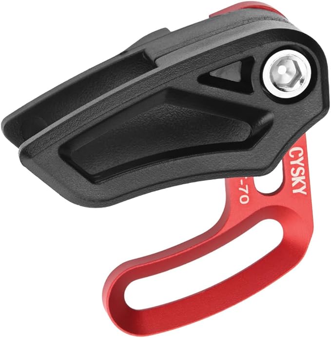 CYSKY MTB Chain Guide, E-Type Mount 26T-38T Single Chainring Guard, Bicycle Chain Protector for Mountain Bike, Downhill Bike