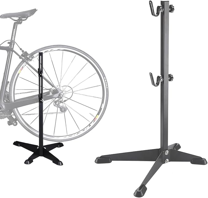 Bike Stand Floor, Seat Stay and Chain Stay Support Bicycle Stand Rack, Bike Stands for Indoor Storage