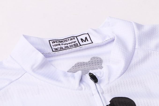 Weimostar Men's Cycling Jersey Men Mountain Bike Jerseys Short Sleeve Tops S-5XL
