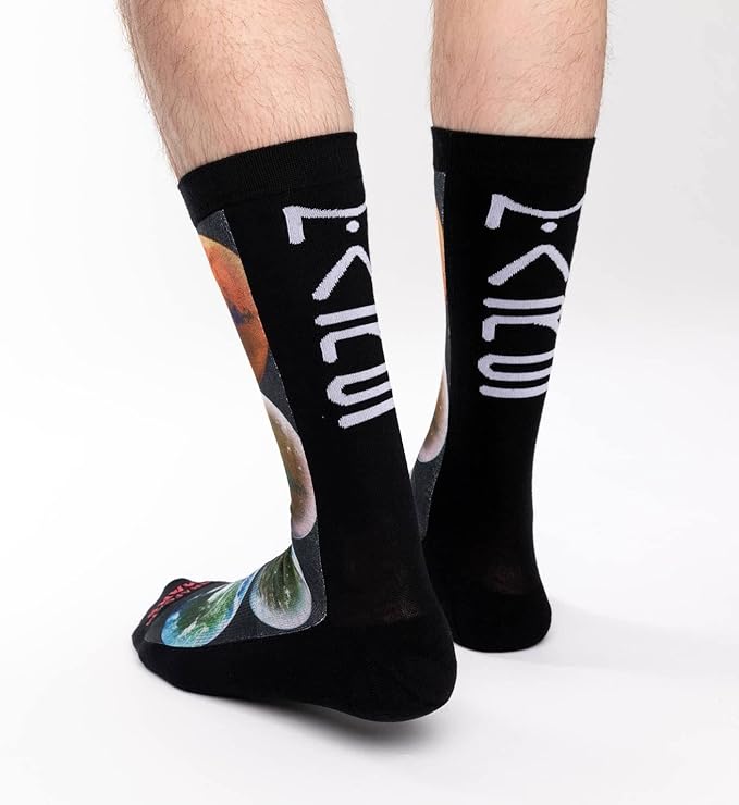 Good Luck Sock Novelty Crew Socks for Adults - For Men, Women and Teens