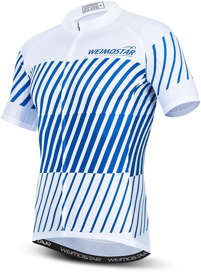 JPOJPO USA Cycling Jersey Men Road Bike Shirt Summer Biking Tops Short Sleeve Bicycle Clothes Cycle Wear Breathable