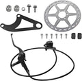 Upgraded Hydraulic Brake DB30 Hydraulic Brake with CT100U Hydraulic Brake Bracket For Coleman CT100U Mini Bike with 180mm Brake Disc