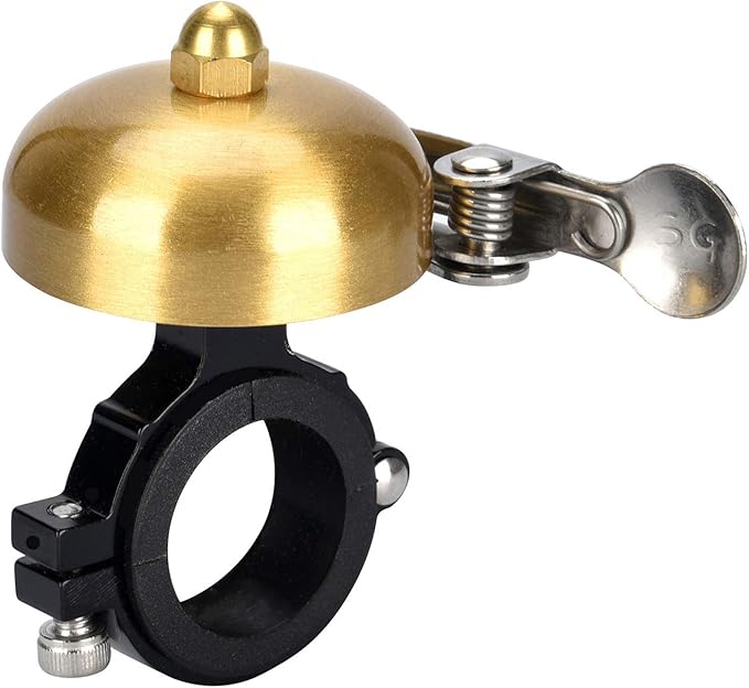 Bike Bell Brass Mini, Clearer Louder Longer Sustained Purer Tone