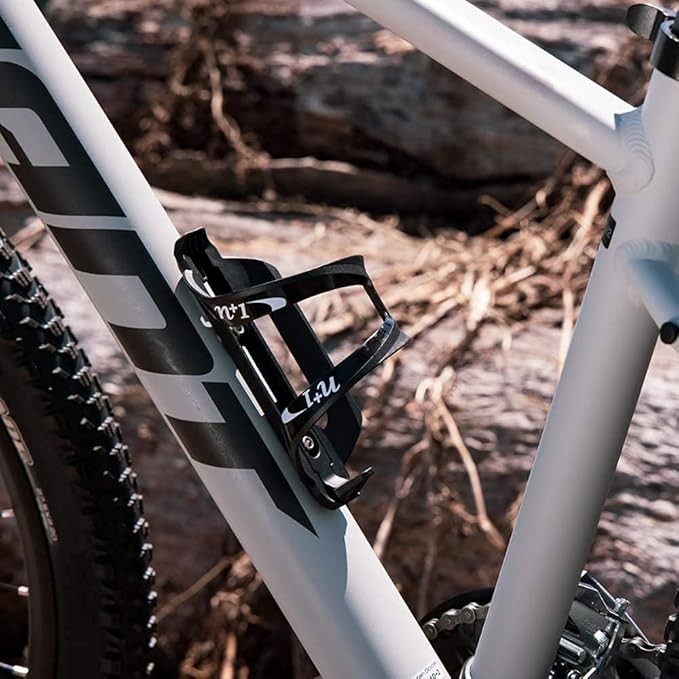 N+1 Lightweight Bicycle Bottle Holder- Side Load Bike Water Bottle Cage for Road Bikes and Mountain Bikes