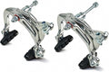 CYSKY Bike Brakes Set, Front and Rear C-Type Brakes Calipers, Include Inner and Outer Cables and Bike Brake Levers Kit for MTB Road Bicycle