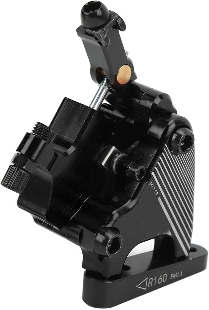Alomejor Hydraulic Disc Brakes,High-Performance Lightweight Mountain Bike Brakes Aluminum Alloy Caliper for Road Cyclists Mountain Bikers Commuters Trail Riders