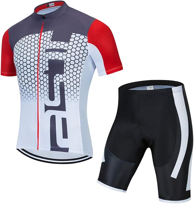 Cycling Jerseys Sets Short Sleeve Bike Clothing Suits Bicycle top Men MTB Jersey Breathable Summer