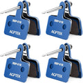 AGPTEK Bike Brake Pads, High-Performance Brake Pads, Disc Brake Pads & Spring (Semi-Metallic&Resin) for Mountain Bike Disc Brakes,Bike Pads Compatible with TRP Tektro Shimano Deore Br