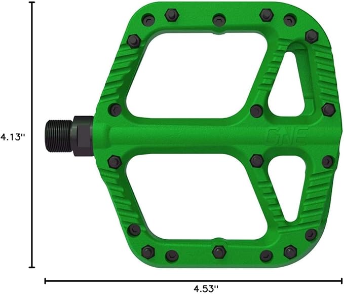 OneUp Components Composite Pedals – Lightweight, Durable Flat Bike Pedals for Mountain Bikes (MTB)