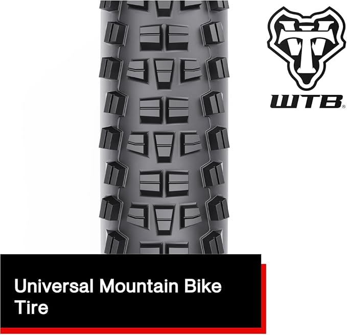 WTB Trail Boss Mountain Bike Tire (27.5”/29") Tubeless Folding - Aggressive Tread for Trail Rides (Black/Tan, SG1/SG2 Puncture Protection)