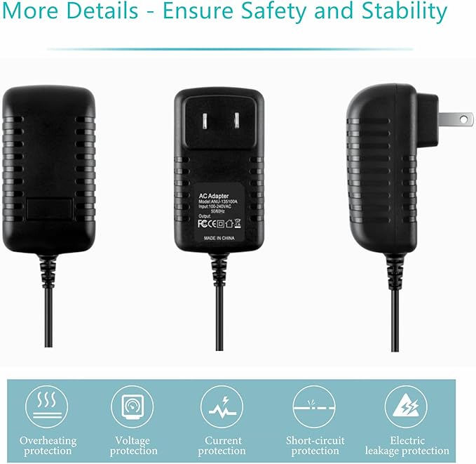 24V AC/DC Adapter Compatible with Maxtra E100 E120 120W 24 Volt Lead-Acid SLA Battery Adjustable Folding Commuter Kids Electric Scooter Powered Motorized Bike 24VDC Power Supply Cord Charger