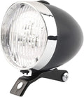 Retro Bike Headlight for Night Riding - Vintage Bike Lights Front and Rear, Lowrider Bicycle Parts, Headlamp Flashlight, LED Bicycle Lights for Women, Beach Cruiser Accessories