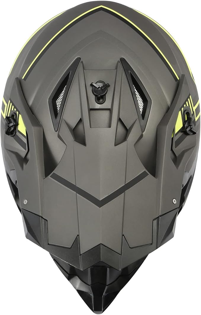 TCT-MOTORPARTS DOT Motorcycle Adult Full Face Helmet Off Road Dirt Bike Motocross ATV MTB Mountain Bike Helmet for Men Women