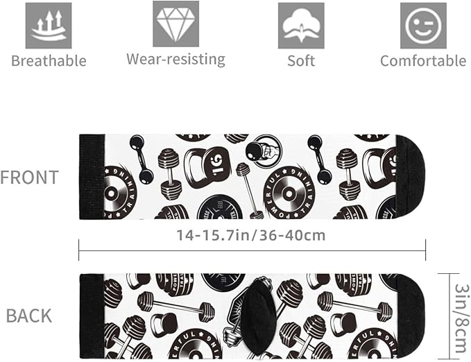 Novelty Crew Socks Crazy Socks For Women & Men