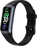 Fitness Tracker Watch, Smart Watch with Blood Pressure Heart Rate Sleep IP67 Waterproof Health Watches Fitness Activity Tracker Step Calorie Counter Pedometer Watches for Android iOS Phone Men Women