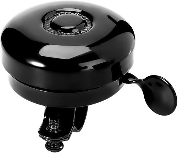Classic Bell, Loud Crisp Clear Sound Bicycle Accessories for Adults Youths, Stylish Horn for Road and Mountain Bikes