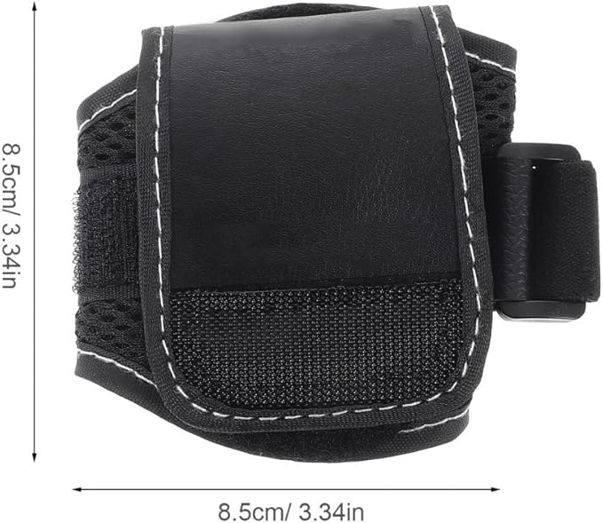 Totority Wearable Cycle Wrist Mirror - Comfortable Nylon Rearview Mirror for Biking Enhanced Safety and Wide Angle Visibility