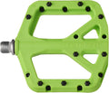 FIFTY-FIFTY Mountain Bike Pedals, Non-Slip MTB Nylon Composite, 9/16" Bicycle Pedals, Lightweight and Wide Flat Platform