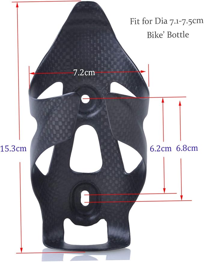 ThinkTop Ultra-Light Full Carbon Fiber Bicycle Bike Drink Water Bottle Cage Holder Brackets for Road Mountain Bike MTB Cycling
