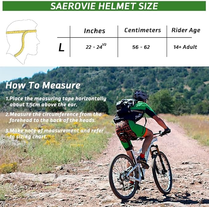 Bike Helmets for Adults, Mountain Bike Helmets for Men with Visor, Adjustable Fit Bicycle Helmet for Women, Road Recreational Cycling Helmet with Chin Strap