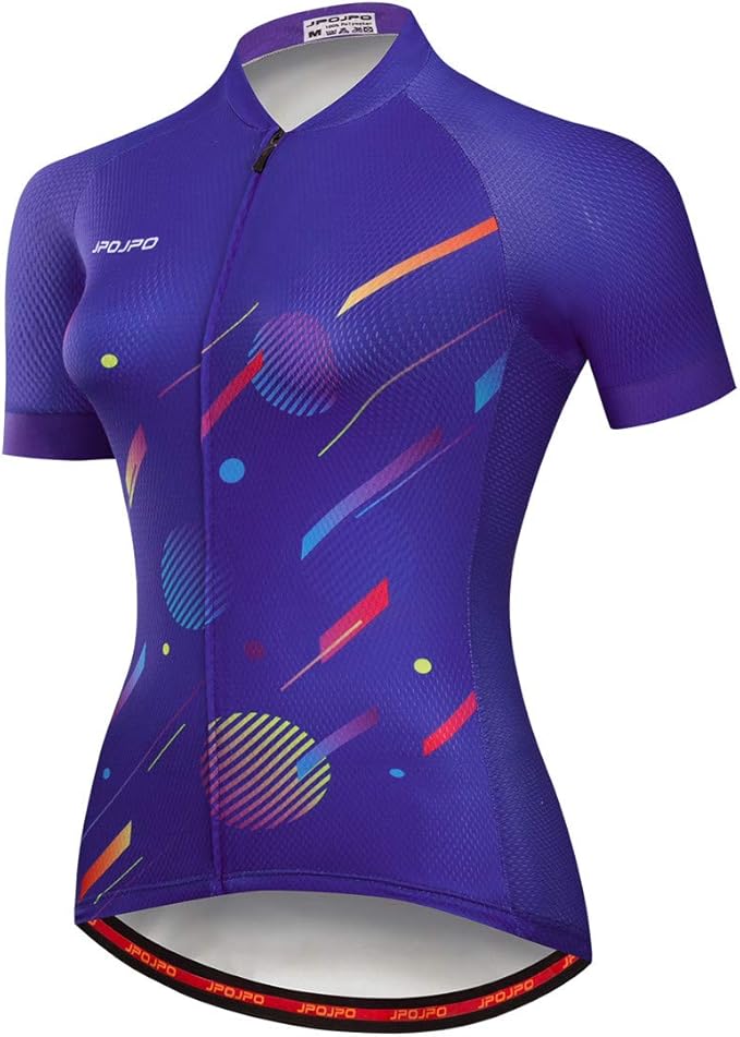 Cycling Jersey Women MTB Tops Mountain Bike Jersey Shirts Short Sleeve Summer