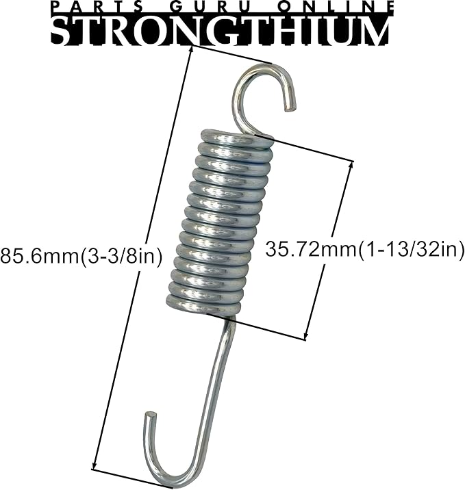 Strongthium Mini Bike Kickstand Spring for Coleman CT100U Trail CT200U B200R Bike CX100X RB200 Massimo Baja Warrior MB200 Doodlebug DB30 Motovox Mbx10 MBX11 RT100 RT200 Mini Bikes Parts