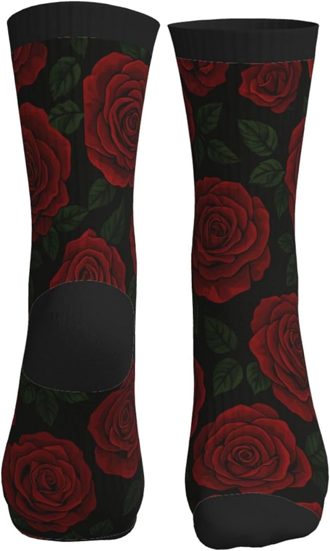 Crew Athletic Socks Funny Crazy Casual Sports Novelty Dress Socks for Women Men Running Hiking