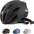 Adult Bike Helmet, SIFVO Road Bike Helmet Adjustable 55-58cm, Magnetic Buckle Lightweight Cycle Helmet for Men and Women Commuting Cycling Scooter Helmet