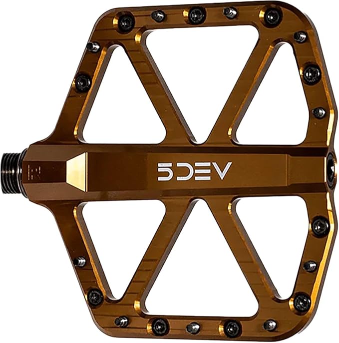 5DEV Mountain Bike Aluminum Alloy Pedal - Ideal for Trail, Park, Enduro, DH and Freeriding
