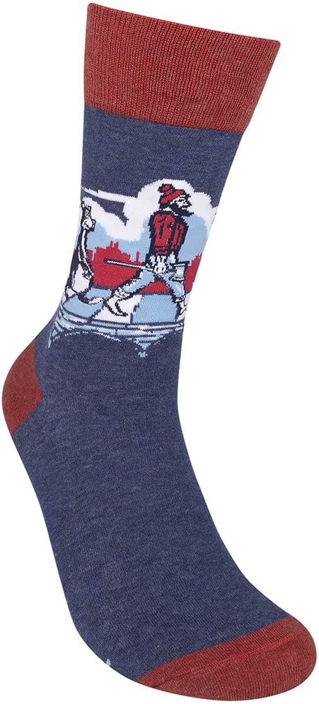 FUNATIC Funny Outdoor Themed Socks for Men Women - Novelty Gifts For Golfing, Fishing, Hunting, Bigfoot, Pickleball, and More