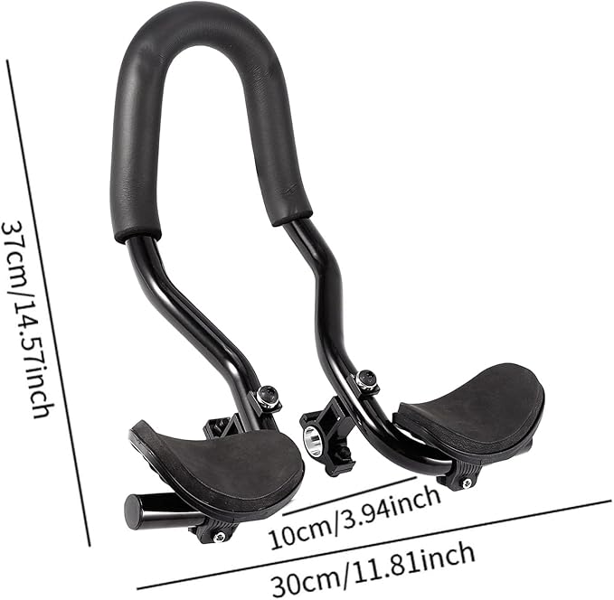 Aero For Road Bike - Bike Aero Aluminum Alloy, Handlebar Clip Armrest Bar | Cycling Biking Accessories Part For Racing Training Relaxation Biking Commuting Traveling