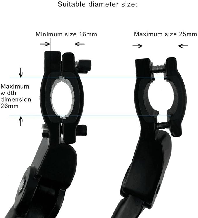 BlueSunshine Bicycle Adjustable Alloy Road Mountain Bike Bicycle Kickstand Side Kickstand Fit for 22" 24" 26"