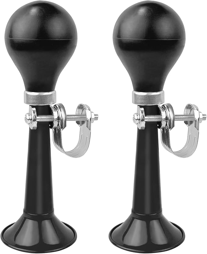 Aluminum Alloy Bike Horn, Loud Bicycle Horns for Kids and Adults,Retro and Easy-to-Install Bicycle Accessories