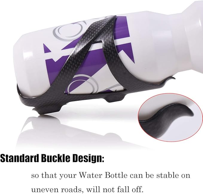 ThinkTop Ultra-Light Full Carbon Fiber Bicycle Bike Drink Water Bottle Cage Holder Brackets for Road Mountain Bike MTB Cycling