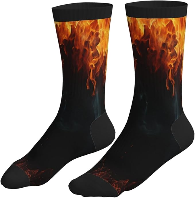 Crew Athletic Socks Funny Crazy Casual Sports Novelty Dress Socks for Women Men Running Hiking