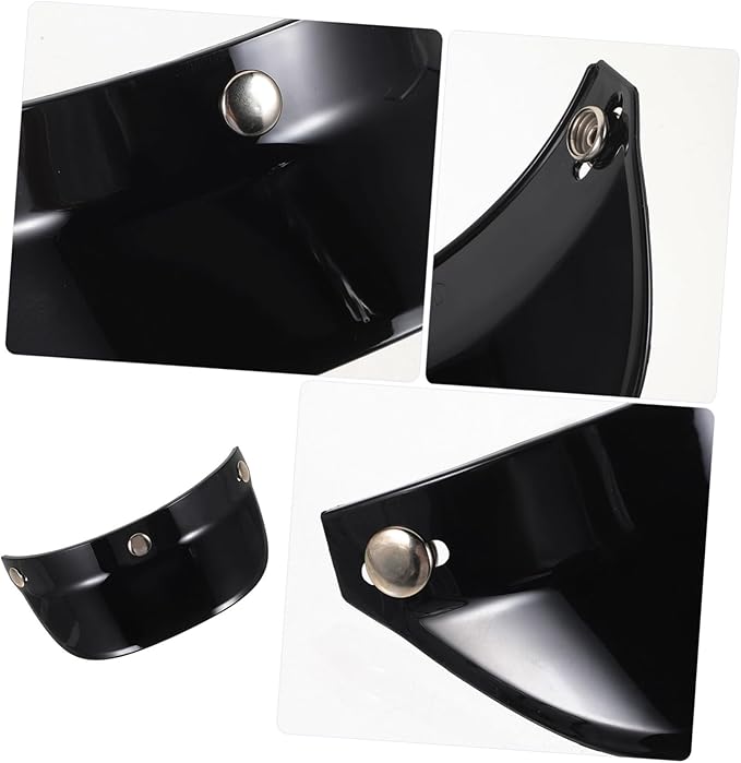 Gatuida 3pcs Motorcycle Wind Shieldhelmet Lens Sun Visor for Helmets Easy Slide Buckles Summer Riding Protection
