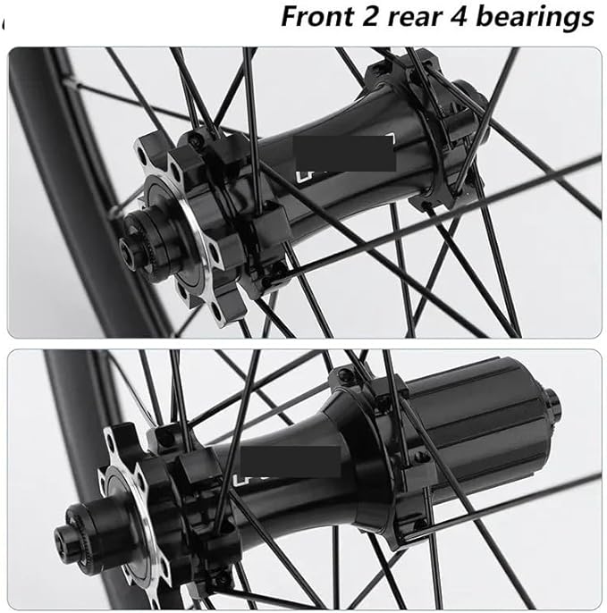 LP Litepro Bicycle Wheels Double Rim 40MM Height UltraLight For Folding Bike 20Inch Wheel Set 406/451 Disc Brake Wheelset(406 100-135mm Disc)