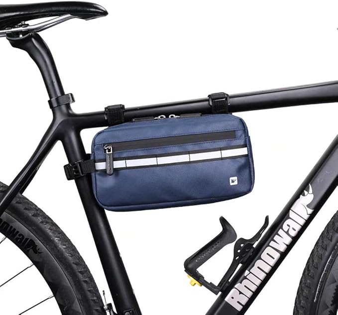 Rhinowalk Multifunction Bike Handlebar Bag Front Bag 3L Bicycle Frame Bag Waterproof Shoulder Bag Handbag Waist Bag