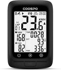 COOSPO Bike Computer GPS Wireless, ANT+ Cycling Computer GPS with Bluetooth, Multifunctional ANT+ Bicycle Computer GPS with 2.4 LCD Screen, Bike Speedometer with Auto Backlight IP67